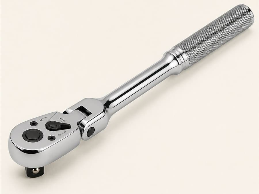 Representative AI image of generic hand ratchet for Snap-on F80; actual size and markings may differ